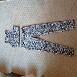 Workout bra and capris